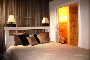 4 person deluxe 1 room apartment with city view, king bed, and private facilities