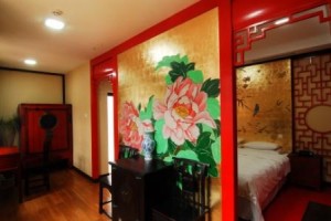 3 person classic suite with garden view, king bed, private facilities (bath and shower), and breakfast