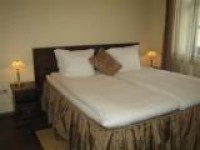 Standard double with garden view, garden, and private facilities (bath and shower)