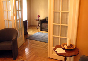 2 person superior apartment with city view, terrace, and private facilities (bath and shower)