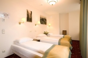 Classic triple with city view, and private facilities