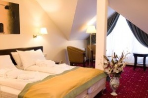 2 person deluxe suite with city view, and private facilities (bath)