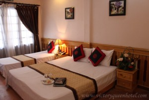 Superior triple with balcony, and private facilities (bath and shower)