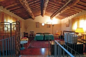 4 person suite with land view, and private facilities (bath and shower)