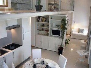 5 person deluxe studio with garden view, garden, and private facilities (bath and shower)