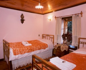 3 person deluxe cottage with garden view, garden, and private facilities (shower)