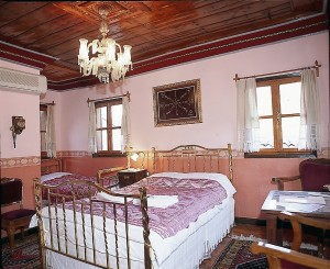 Deluxe double or twin with panoramic view, french bed, and private facilities (shower)