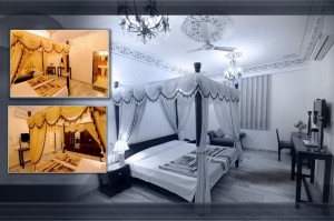 Executive double with city view, terrace, and private facilities (bath and shower)