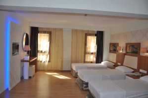 Standard triple with private facilities (bath and shower)