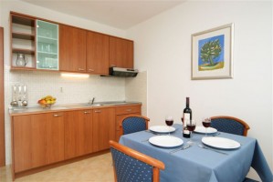 2 person standard apartment and 2 children with sea view, balcony, and private facilities (shower)