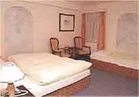 Family quad with private facilities (shower)