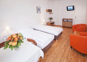 2 person studio with private facilities (shower)