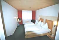 Standard double with land view, and private facilities (bath and shower)