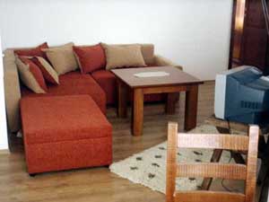 2 person classic 3 room apartment with mountain view, garden, an extra bed, private facilities (bath and shower), and breakfast