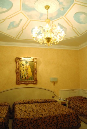 Classic quad with private facilities (bath and shower), and breakfast