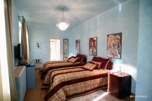 Junior double or twin with garden view, king bed, private facilities, and breakfast