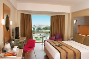 King size single with city view, handicapped utilities, private facilities (shower), and breakfast